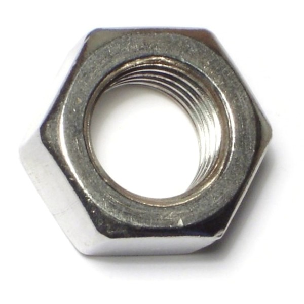 Midwest Fastener Hex Nut, 3/4"-10, 18-8 Stainless Steel, Not Graded, 4 PK 63813